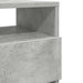 Noptieră cu 2 sertare, gri beton, 40x33x60 cm - WALTI WALTI