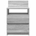 Noptiere 2 buc. cu 2 sertare gri Sonoma 40x33x60 cm - WALTI WALTI