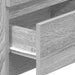 Noptiere 2 buc. cu 2 sertare gri Sonoma 40x33x60 cm - WALTI WALTI