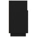 Noptiere 2 buc cu 2 sertare Negru 36x36x68 cm - WALTI WALTI