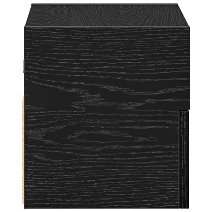 Noptieră de perete, negru, 45x26x28,5 cm - WALTI WALTI