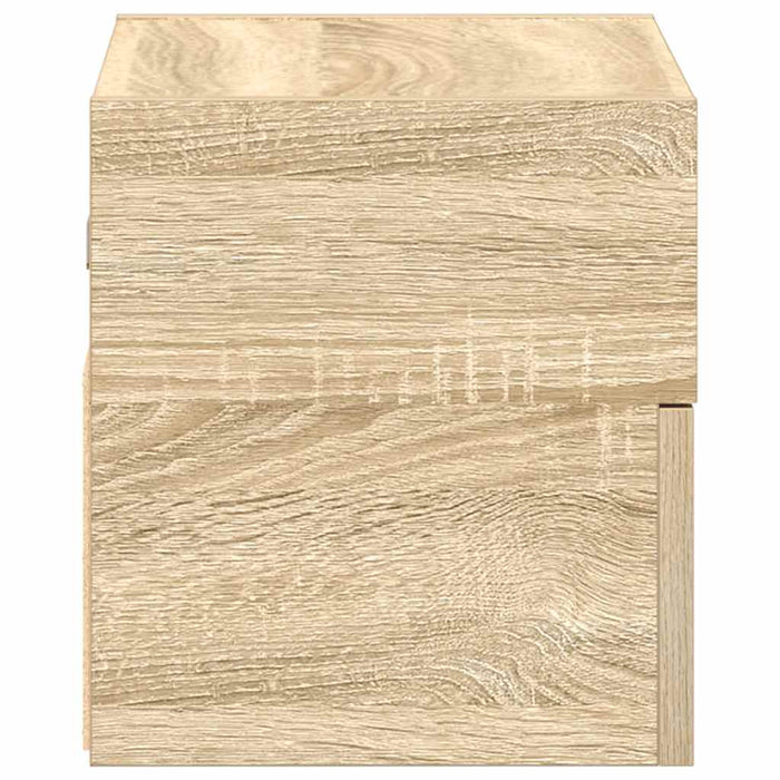 Noptieră de perete, stejar sonoma, 45x26x28,5 cm - WALTI WALTI