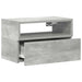 Noptieră de perete, gri beton, 45x26x28,5 cm - WALTI WALTI