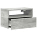 Noptiere de perete, 2 buc., gri beton, 45x26x28,5 cm - WALTI WALTI
