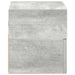 Noptiere de perete, 2 buc., gri beton, 45x26x28,5 cm - WALTI WALTI