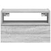 Noptieră montată pe perete gri Sonoma 45x26x28,5 cm - WALTI WALTI