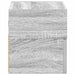 Noptieră montată pe perete gri Sonoma 45x26x28,5 cm - WALTI WALTI