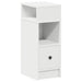 Noptiera cu sertar alb 25x31x66 cm - WALTI WALTI
