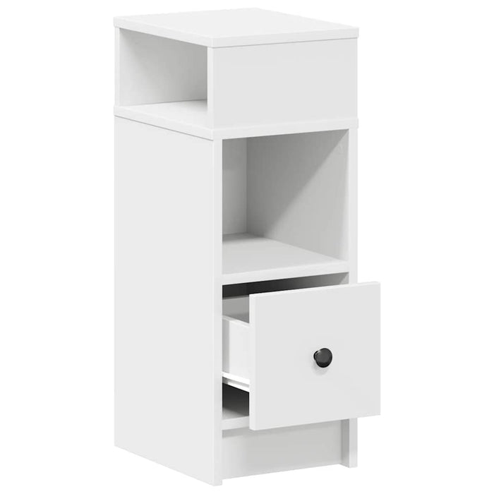 Noptiera cu sertar alb 25x31x66 cm - WALTI WALTI