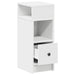 Noptiera cu sertar alb 25x31x66 cm - WALTI WALTI