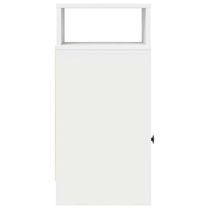 Noptiera cu sertar alb 25x31x66 cm - WALTI WALTI