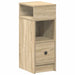 Noptiera cu sertar Stejar Sonoma 25x31x66 cm - WALTI WALTI