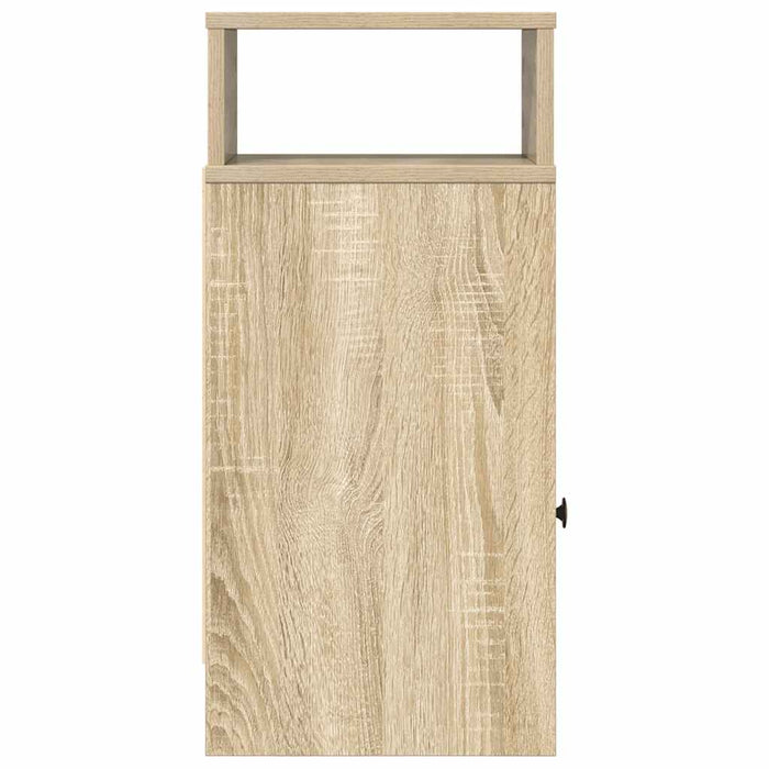 Noptiere, 2 buc., cu sertar, Stejar Sonoma, 25x31x66 cm - WALTI WALTI