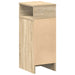 Noptiere, 2 buc., cu sertar, Stejar Sonoma, 25x31x66 cm - WALTI WALTI