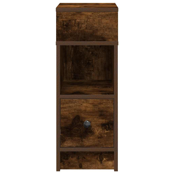 Noptiera cu sertar stejar afumat 25x31x66 cm - WALTI WALTI