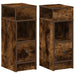Noptiere 2 buc cu sertar stejar afumat 25x31x66 cm - WALTI WALTI