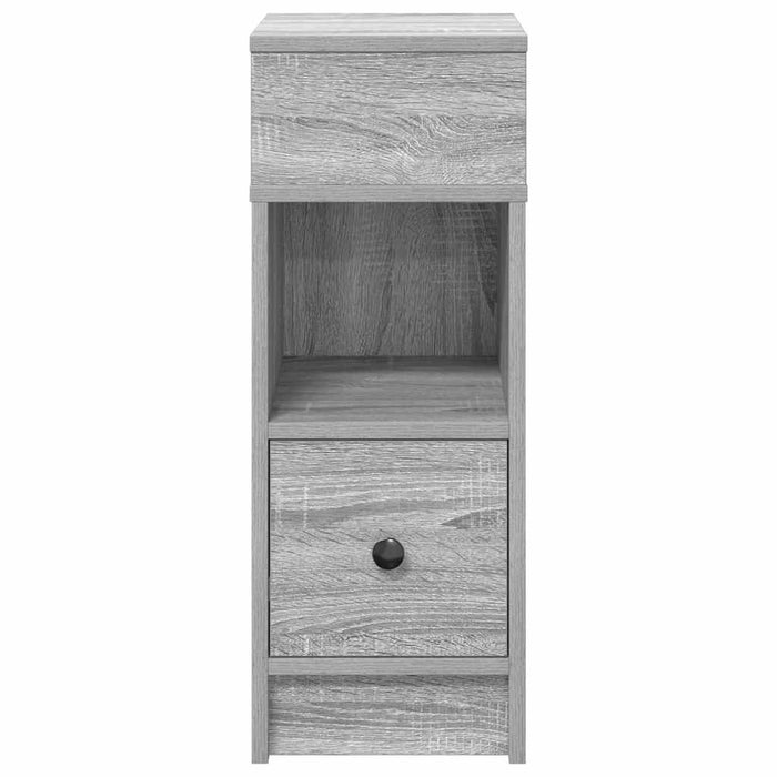 Noptieră cu sertar gri Sonoma 25x31x66 cm - WALTI WALTI