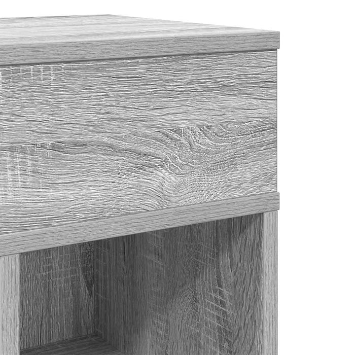 Noptieră cu sertar gri Sonoma 25x31x66 cm - WALTI WALTI