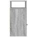 Noptiere 2 buc. cu sertar gri Sonoma 25x31x66 cm - WALTI WALTI
