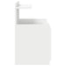 Noptiere 2 buc. cu 2 sertare, alb, 40x36,5x62 cm - WALTI WALTI