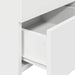 Noptiere 2 buc. cu 2 sertare, alb, 40x36,5x62 cm - WALTI WALTI