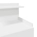 Noptiere 2 buc. cu 2 sertare, alb, 40x36,5x62 cm - WALTI WALTI