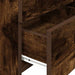 Noptiere 2 buc. cu 2 sertare, stejar afumat, 40x36,5x62 cm - WALTI WALTI