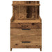 Noptiere 2 buc. cu 2 sertare, lemn vechi, 40x36,5x62 cm - WALTI WALTI