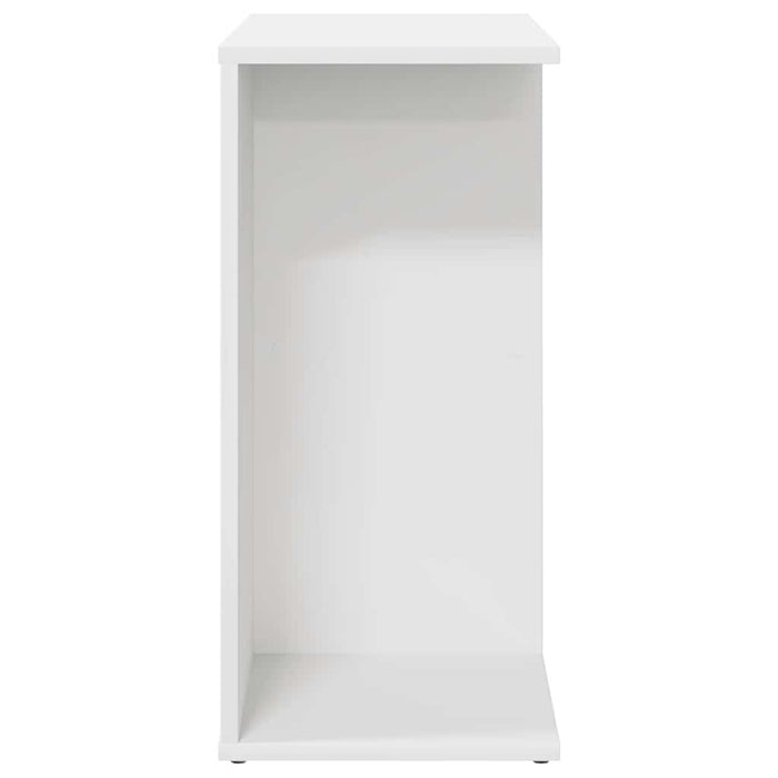 Noptiere 2 buc Alb 46,5x29x61 cm Lemn prelucrat WALTI