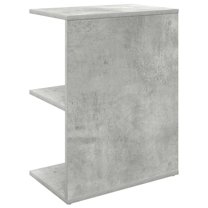 Noptiera gri beton 46,5x29x61 cm Lemn prelucrat WALTI