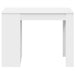 Birou cu sertar și raft alb 102x62x77,5 cm lemn prelucrat - WALTI WALTI