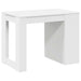 Birou cu sertar și raft alb 102x62x77,5 cm lemn prelucrat - WALTI WALTI