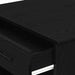 Birou cu sertar raft Stejar negru 102x62x77,5 cm lemn prelucrat - WALTI WALTI