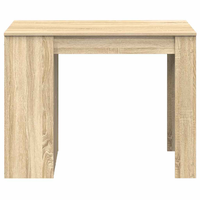 Birou cu sertar raft Stejar Sonoma 102x62x77,5cm lemn prelucrat - WALTI WALTI