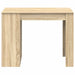 Birou cu sertar raft Stejar Sonoma 102x62x77,5cm lemn prelucrat - WALTI WALTI