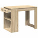 Birou cu sertar raft Stejar Sonoma 102x62x77,5cm lemn prelucrat - WALTI WALTI