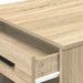 Birou cu sertar raft Stejar Sonoma 102x62x77,5cm lemn prelucrat - WALTI WALTI
