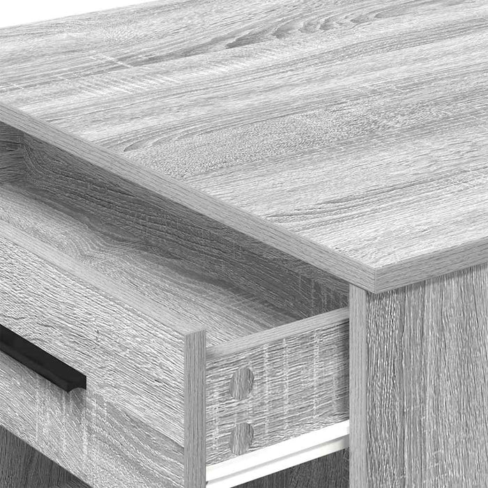 Birou cu sertar raft ri Sonoma 102x62x77,5cm lemn prelucrat - WALTI WALTI