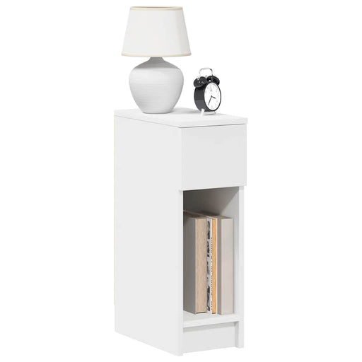 Noptiera cu sertar alb 20x36x60 cm - WALTI WALTI