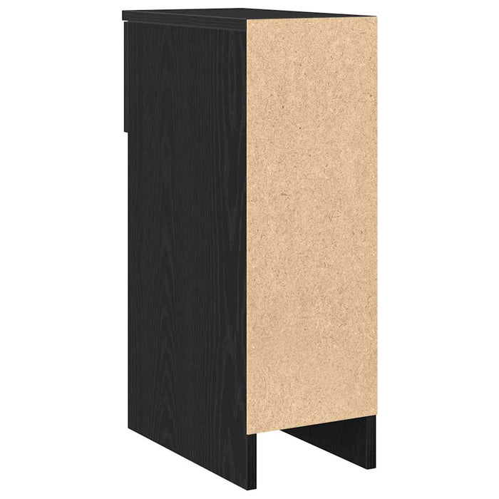 Noptiera cu sertar stejar negru 20x36x60 cm - WALTI WALTI