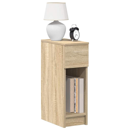 Noptiera cu sertar Stejar Sonoma 20x36x60 cm - WALTI WALTI