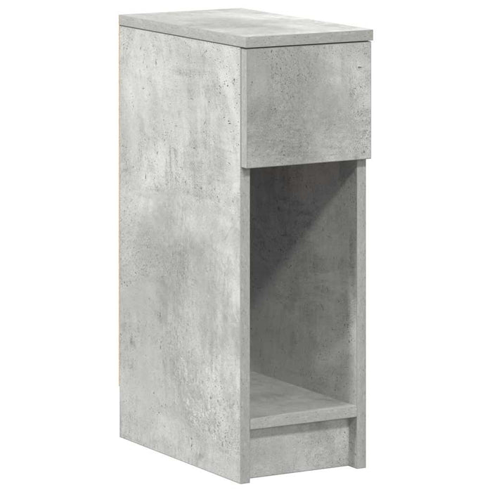 Noptiera cu sertar gri beton 20x36x60 cm - WALTI WALTI