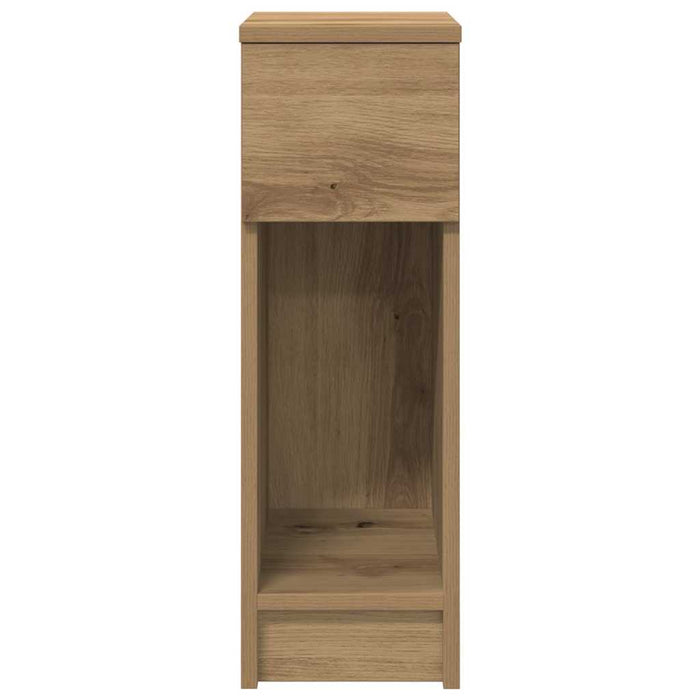 Noptiere cu sertar 2 buc Stejar artizanal 20x36x60 cm - WALTI WALTI