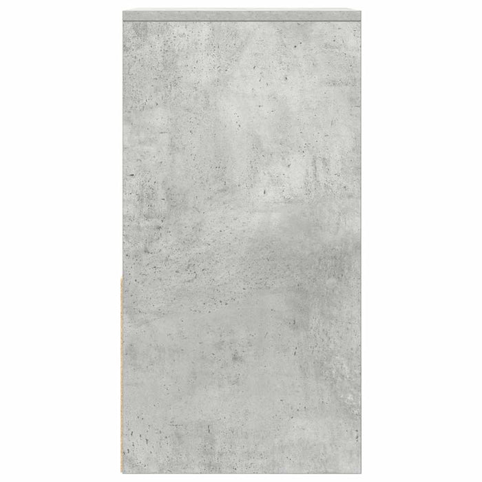 Noptiera cu sertar gri beton 35x34x66,5 cm WALTI