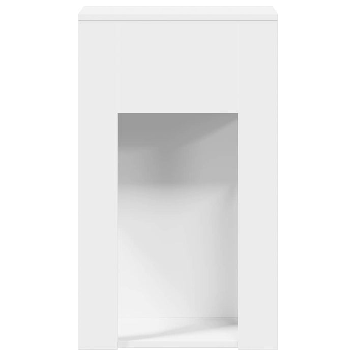 Suport turn pentru computer cu sertar alb 30x44x74 cm - WALTI WALTI