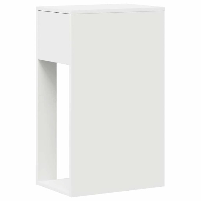 Suport turn pentru computer cu sertar alb 30x44x74 cm - WALTI WALTI
