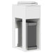 Suport turn pentru computer cu sertar alb 30x44x74 cm - WALTI WALTI
