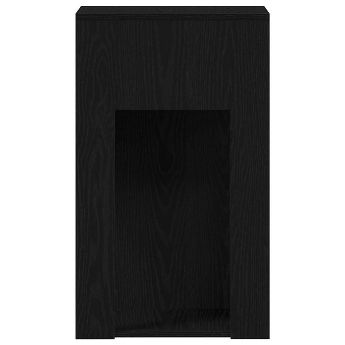 Suport turn pentru computer cu sertar negru 30x44x74 cm - WALTI WALTI