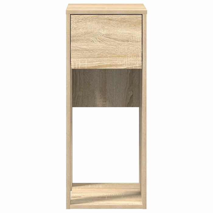 Suport turn pentru computer cu sertar Stejar Sonoma 30x44x74 cm - WALTI WALTI