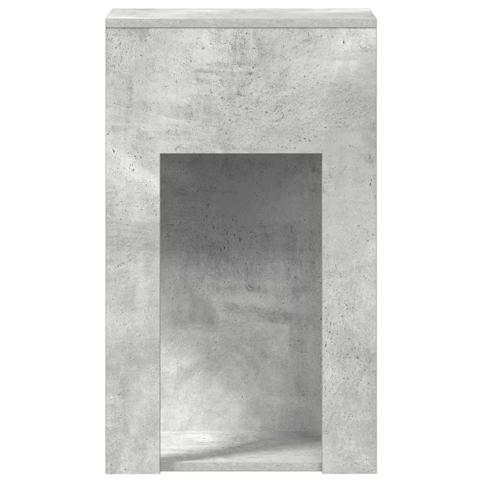 Suport turn computer cu sertar gri beton 30x44x74 cm - WALTI WALTI